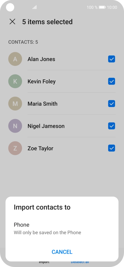 Press Phone. Press Phone.