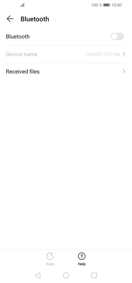 Press the indicator next to Press the indicator next to