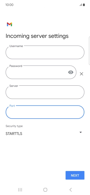 Press the drop down list below Press the drop down list below