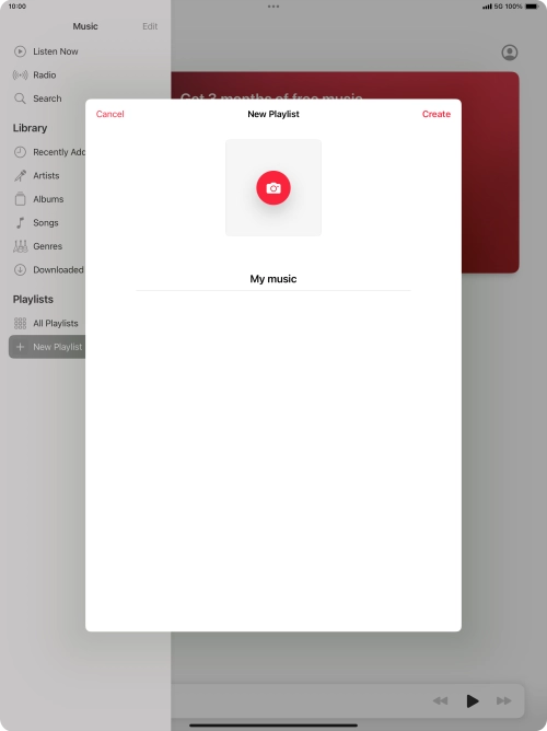 Press Create. Press Create.