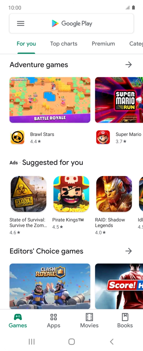 Slide your finger right starting from the left side of the screen. Slide your finger right starting from the left side of the screen.