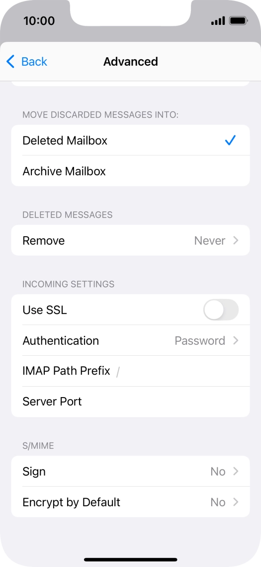 Press the indicator next to Press the indicator next to
