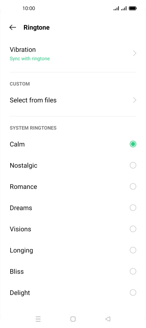Press Select from files. Press Select from files.