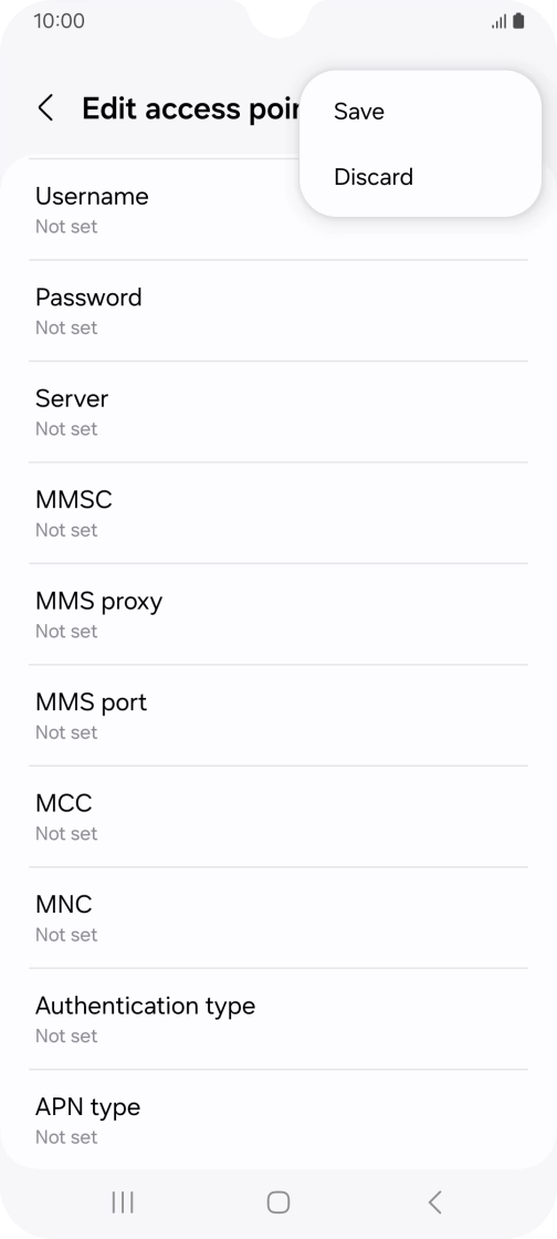 Press Save. Press Save.