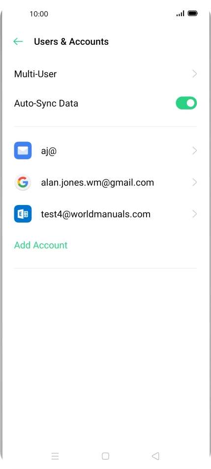Press the indicator next to Press the indicator next to