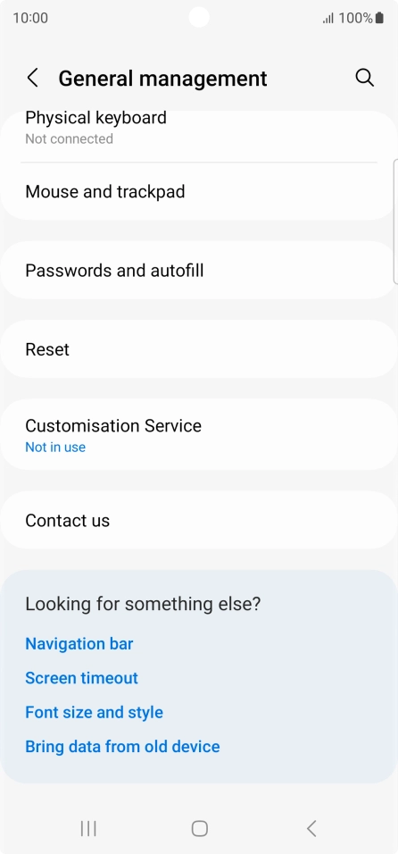 Press Reset. Press Reset.