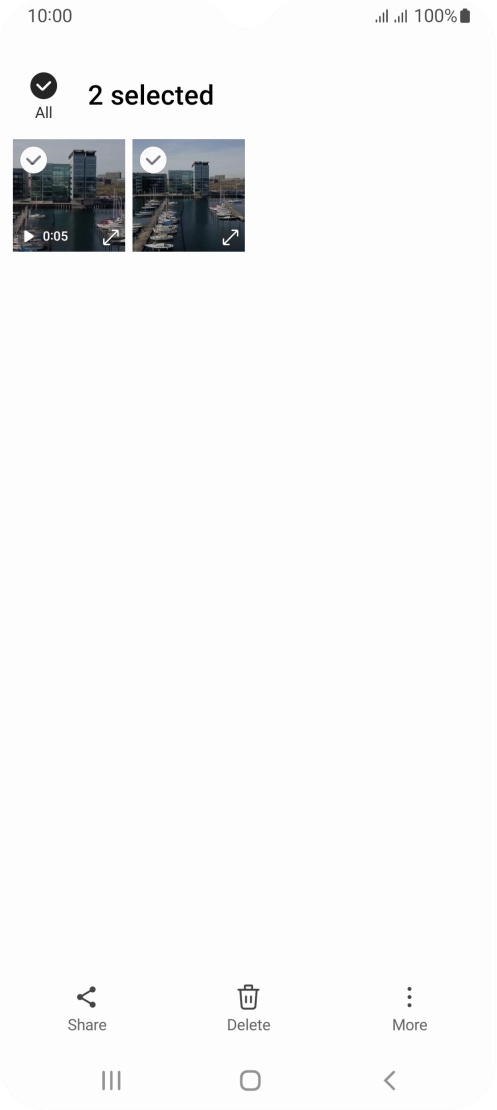 Press Share. Press Share.