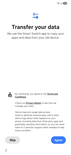 Press Agree. Press Agree.