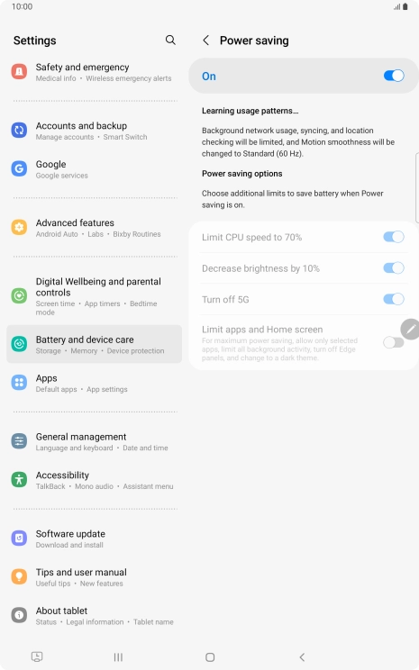 Press the Home key to return to the home screen. Press the Home key to return to the home screen.
