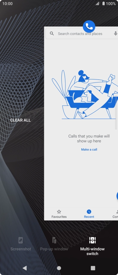 Press CLEAR ALL. Press CLEAR ALL.