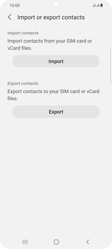 Press Import. Press Import.