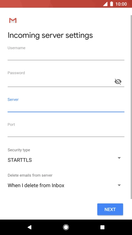 Press the field below Press the field below