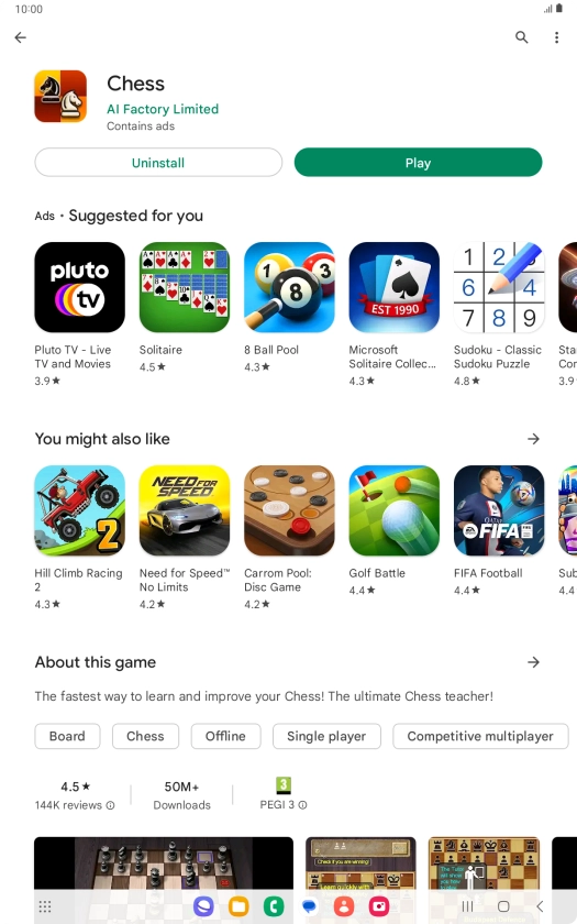 Press the Home key to return to the home screen. Press the Home key to return to the home screen.