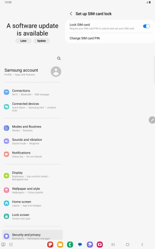 Press the indicator next to Press the indicator next to
