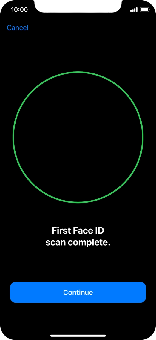 Press Continue. Press Continue.
