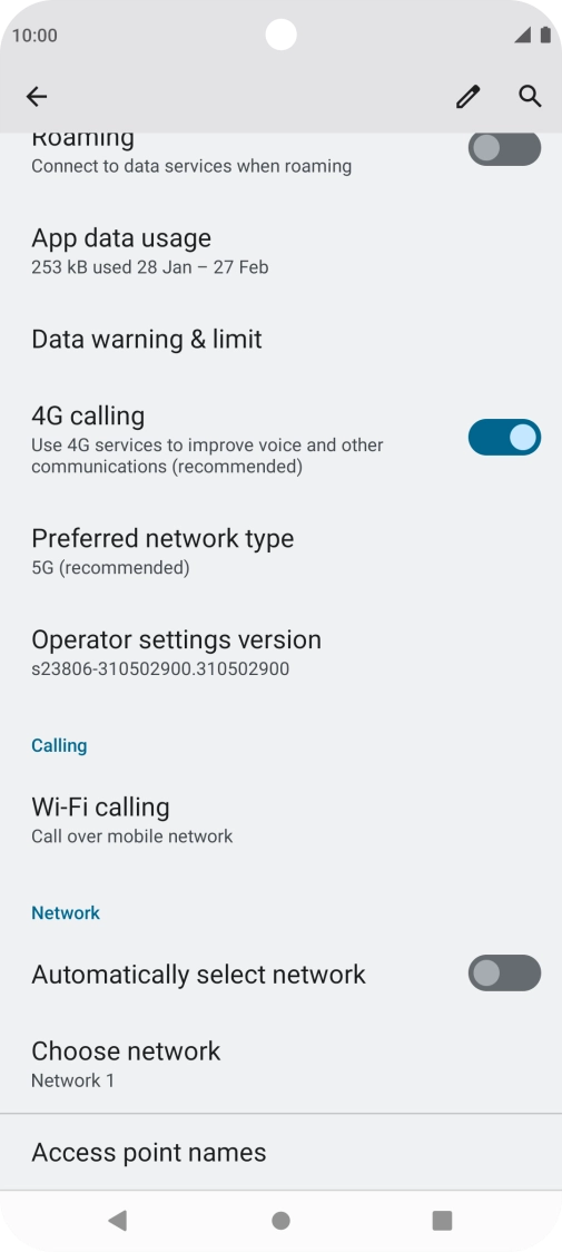 Press the indicator next to Press the indicator next to