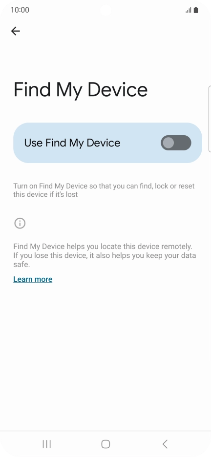 Press the indicator next to Press the indicator next to