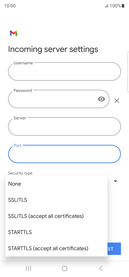Press None. Press None.