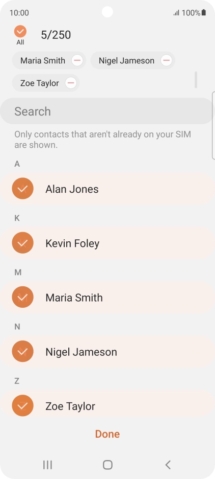 Press Done. Press Done.