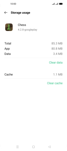 Press Clear cache. Press Clear cache.
