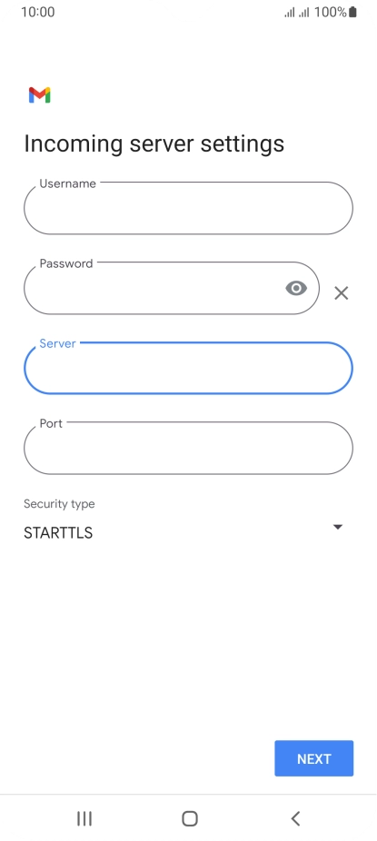 Press the field below Press the field below