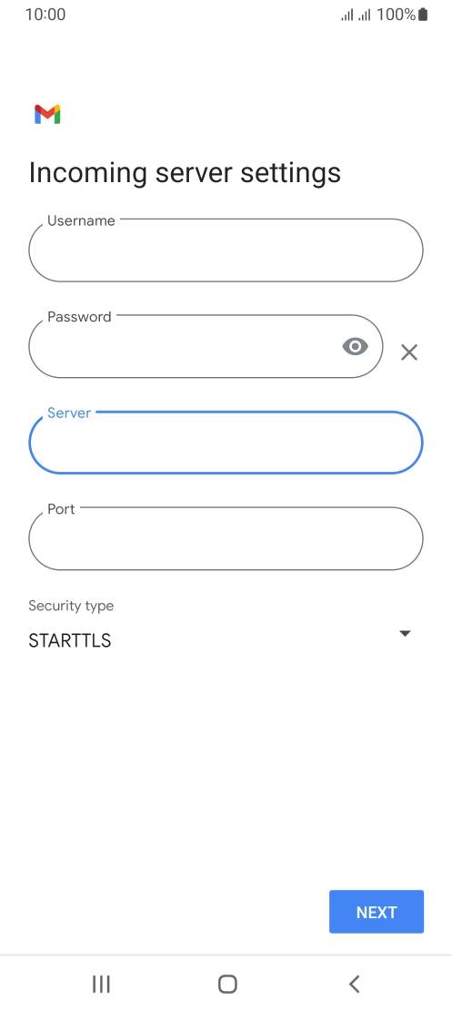 Press the field below Press the field below