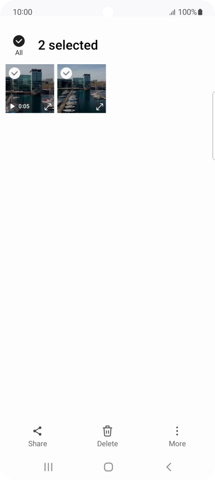 Press Share. Press Share.