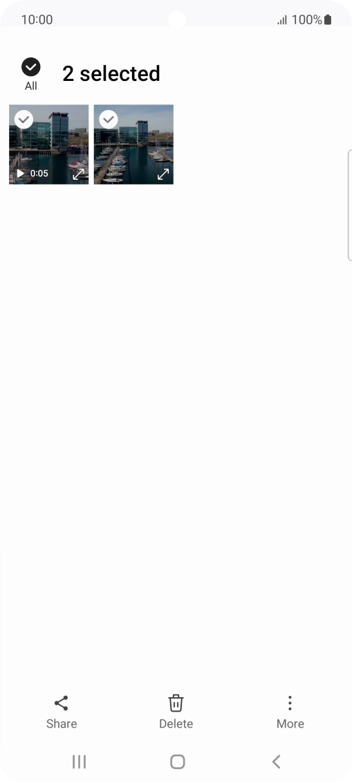 Press Share. Press Share.