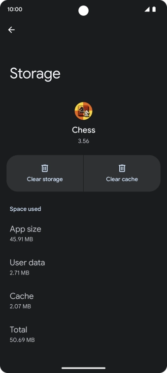 Press Clear cache. Press Clear cache.