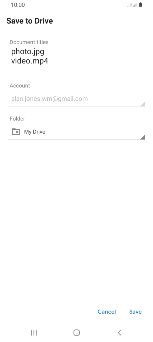 Press the field below Press the field below