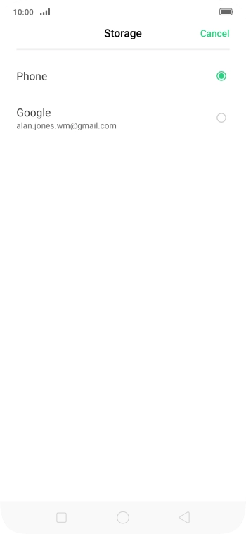 Press Phone. Press Phone.