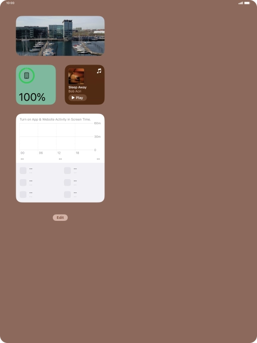 Press Edit. Press Edit.