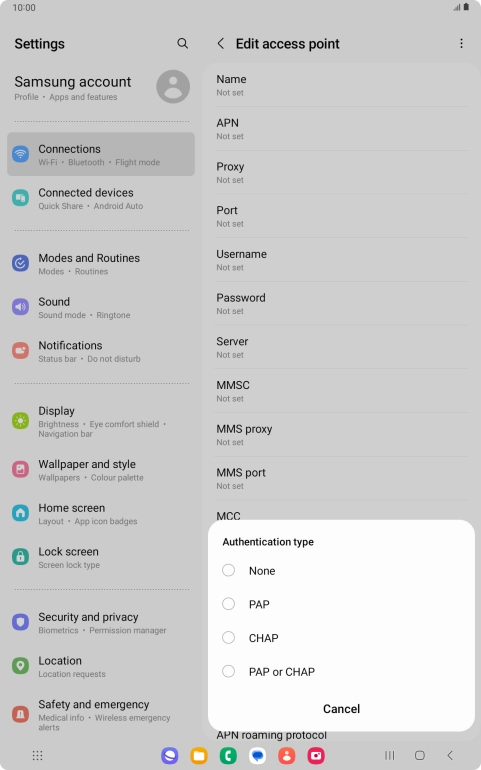 Press PAP. Press PAP.