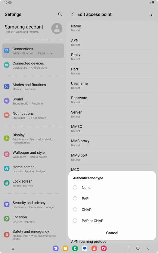 Press PAP. Press PAP.