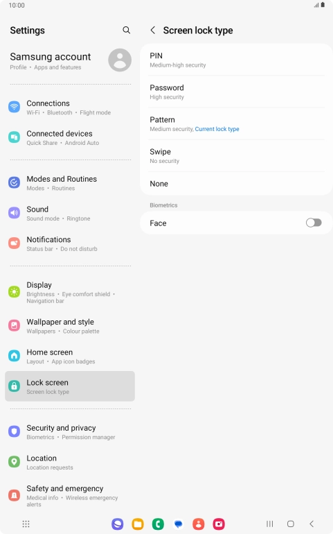 Press None. Press None.