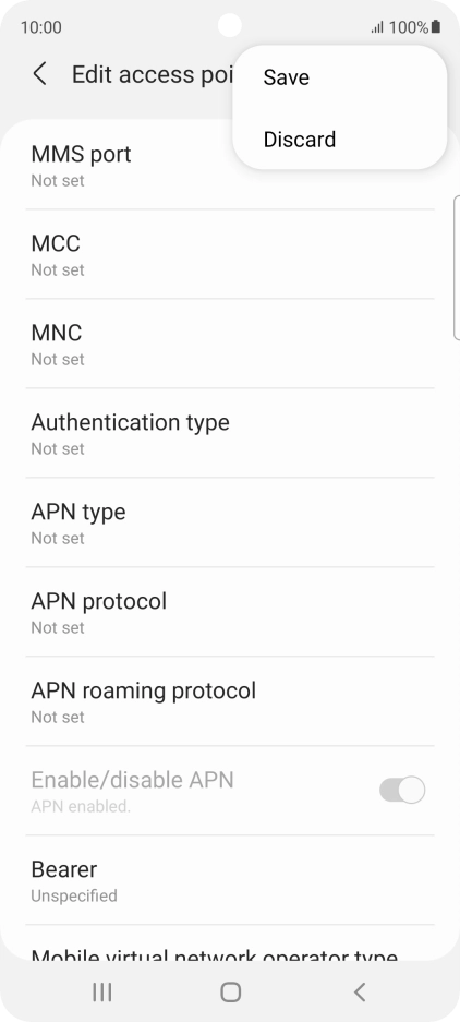 Press Save. Press Save.