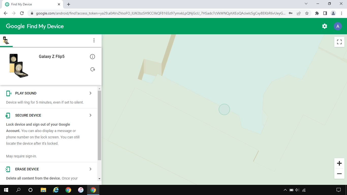 Click the required device. Click the required device.