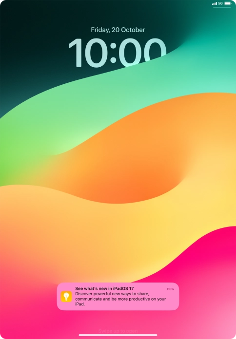 Press the required notification and follow the instructions on the screen to use the selected function. Press the required notification and follow the instructions on the screen to use the selected function.