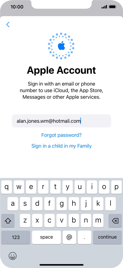 Press Continue. Press Continue.