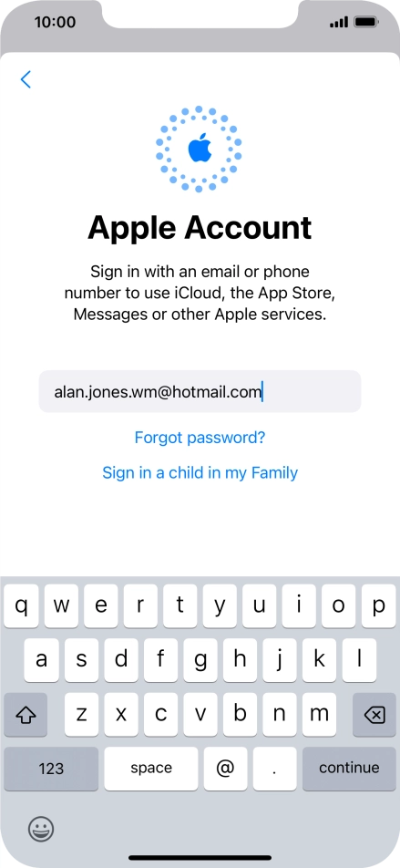 Press Continue. Press Continue.