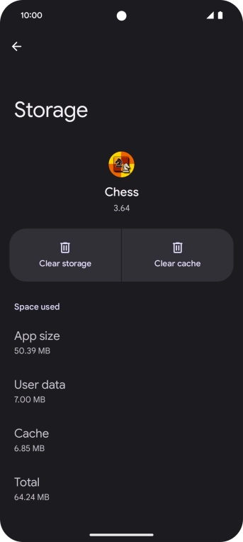 Press Clear cache. Press Clear cache.
