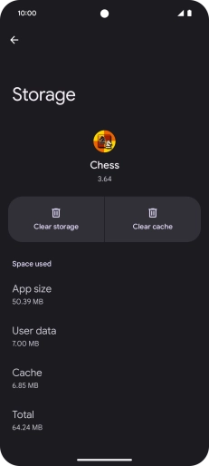 Press Clear cache. Press Clear cache.