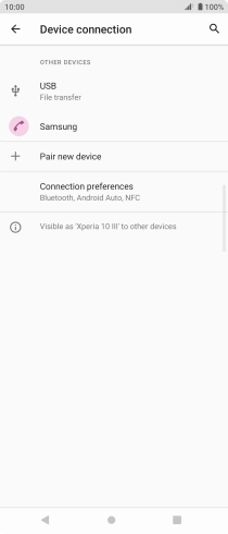 Press the Home key to return to the home screen. Press the Home key to return to the home screen.