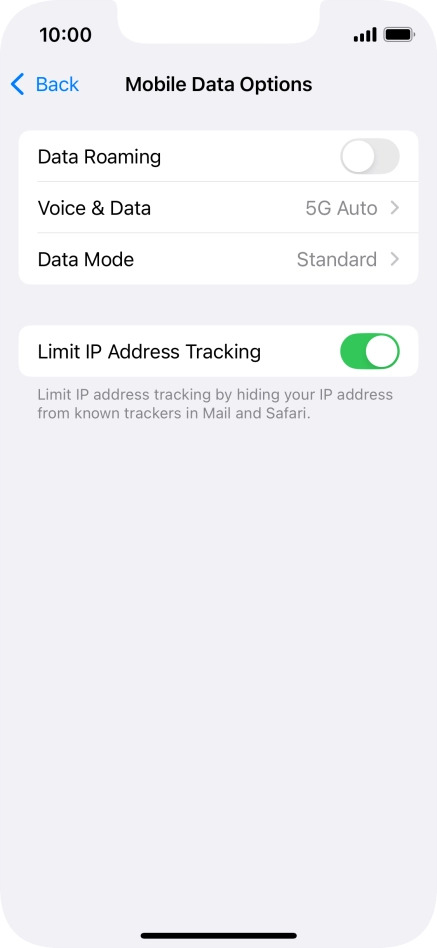 Press Voice & Data. Press Voice & Data.