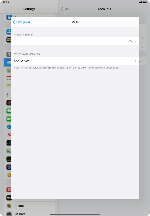 Press the field below Press the field below