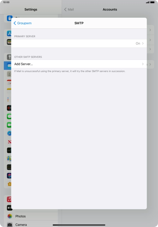 Press the field below Press the field below
