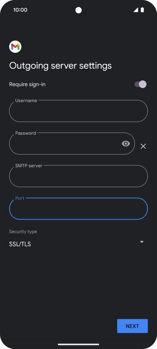 Press NEXT. Press NEXT.