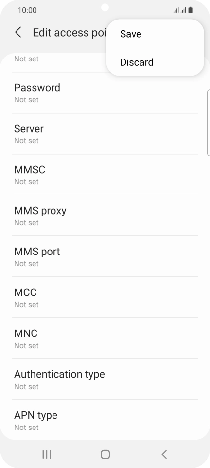 Press Save. Press Save.