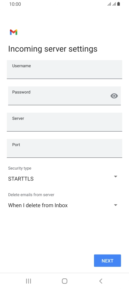 Press the field below Press the field below