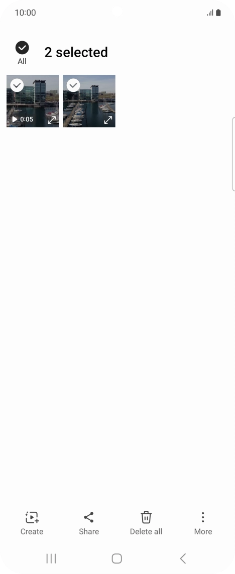 Press Share. Press Share.